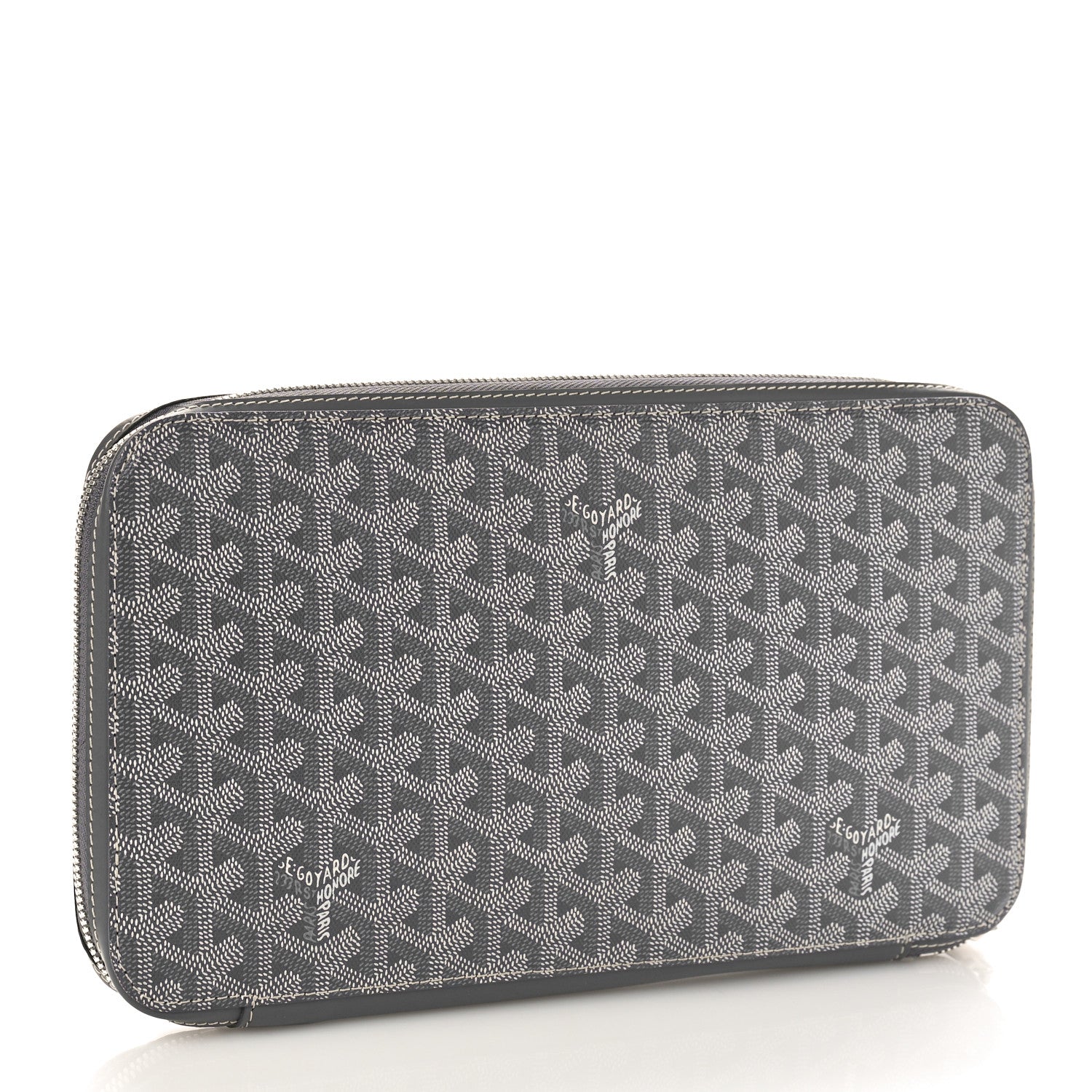 Goyard Goyardine Opera Wallet Grey 3 of 9