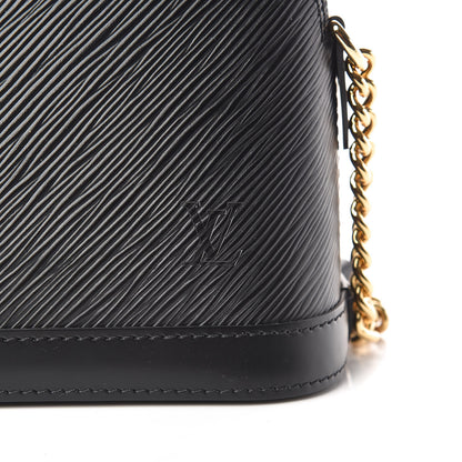 Louis Vuitton Epi Alma Mini Black 10 of 10