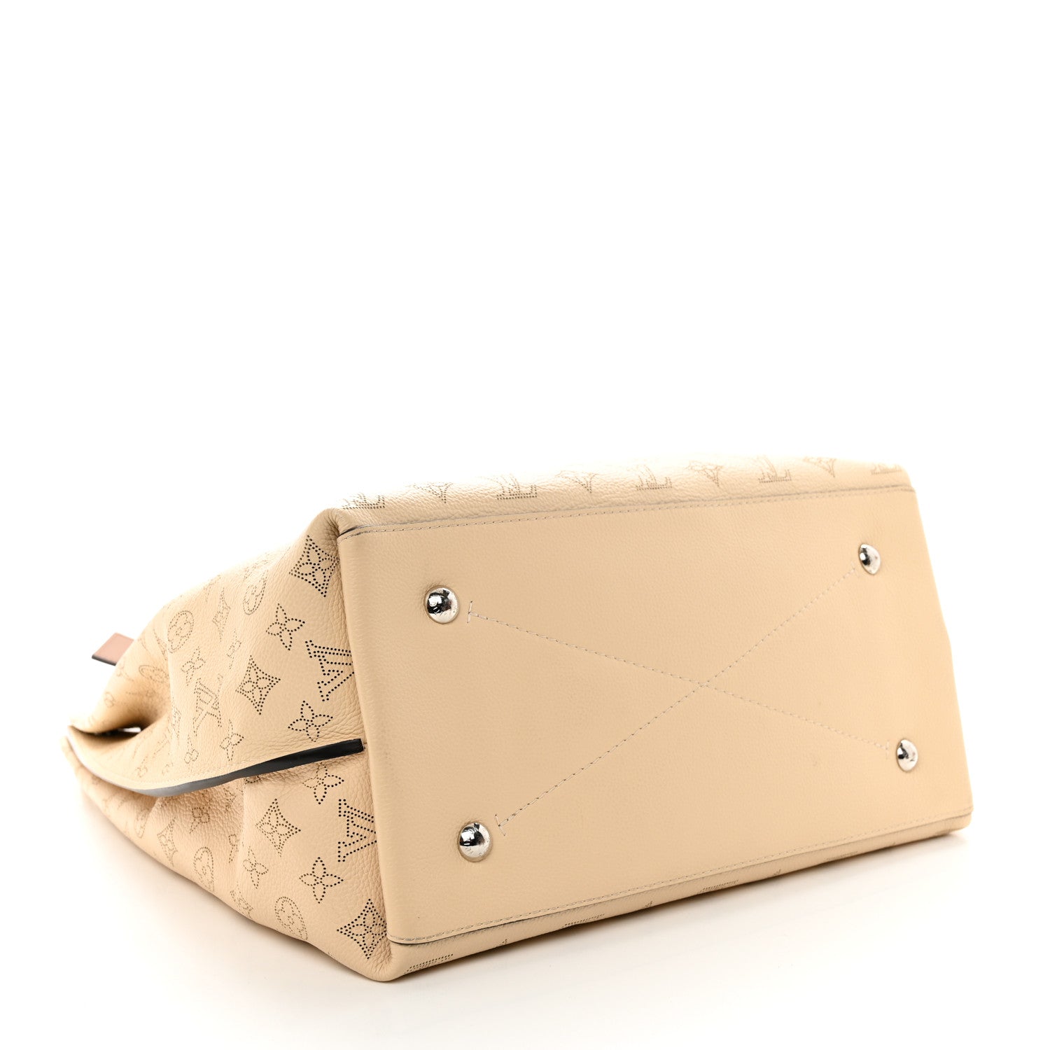 Louis Vuitton Mahina Carmel Hobo Creme 4 of 13