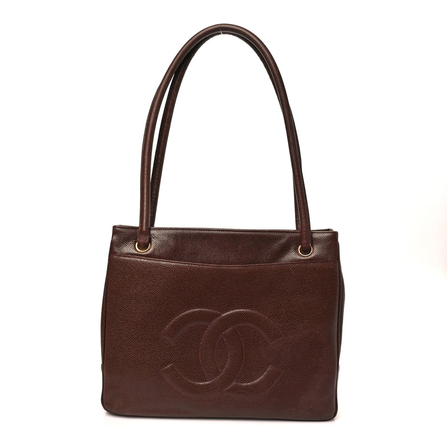Caviar Timeless CC Tote Brown