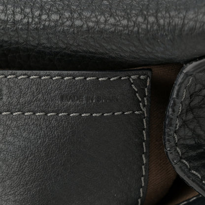 Chloe Calfskin Mini Marcie Round Crossbody Bag Black 7 of 13