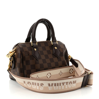 Louis Vuitton Damier Ebene Speedy Bandouliere 20 2 of 9