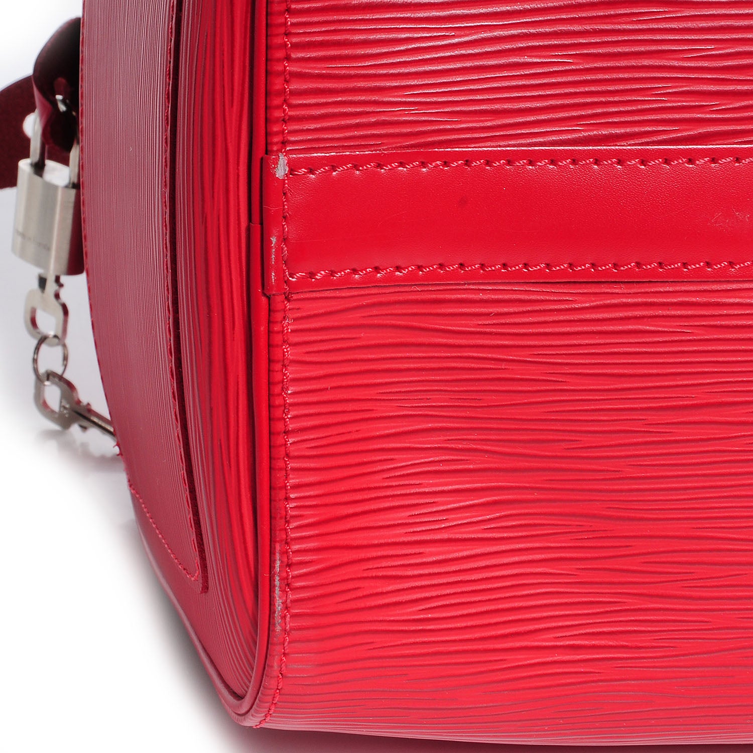 Louis Vuitton Epi Speedy 30 Rouge 8 of 8