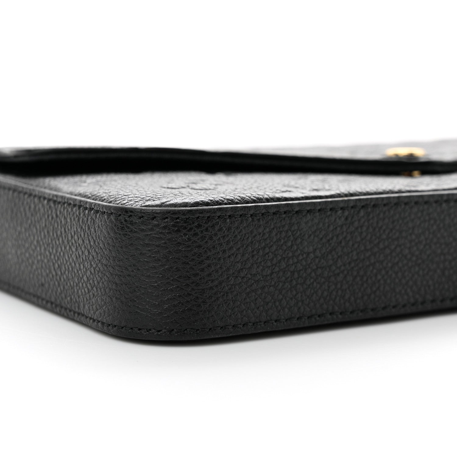 Louis Vuitton Empreinte Pochette Felicie Chain Wallet Black 9 of 13