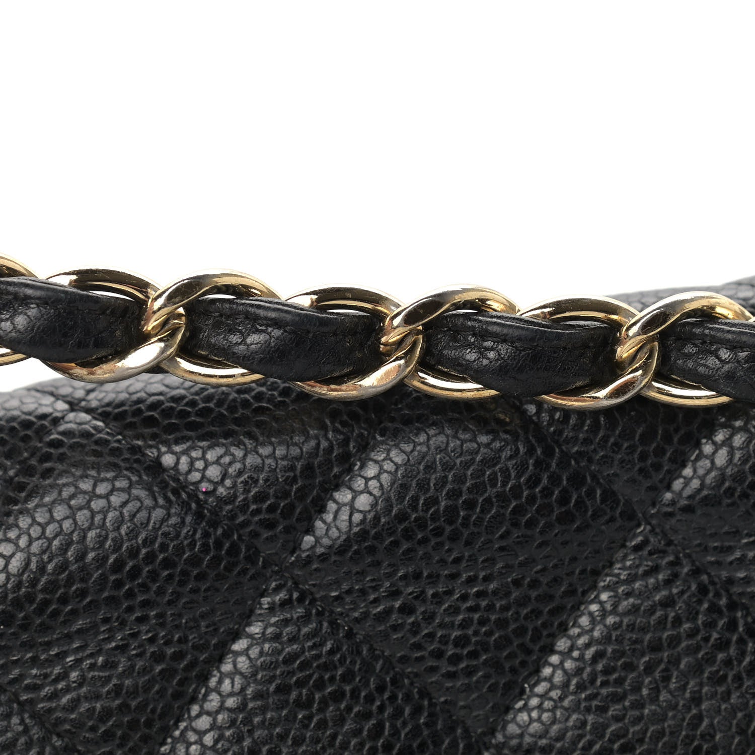 Chanel Caviar Quilted Jumbo Single Flap Black 14 of 18