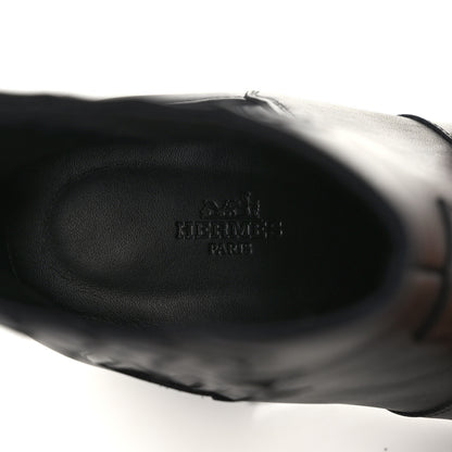 Hermes Calfskin Womens Vegas Ankle Boot 38 Black 7 of 8