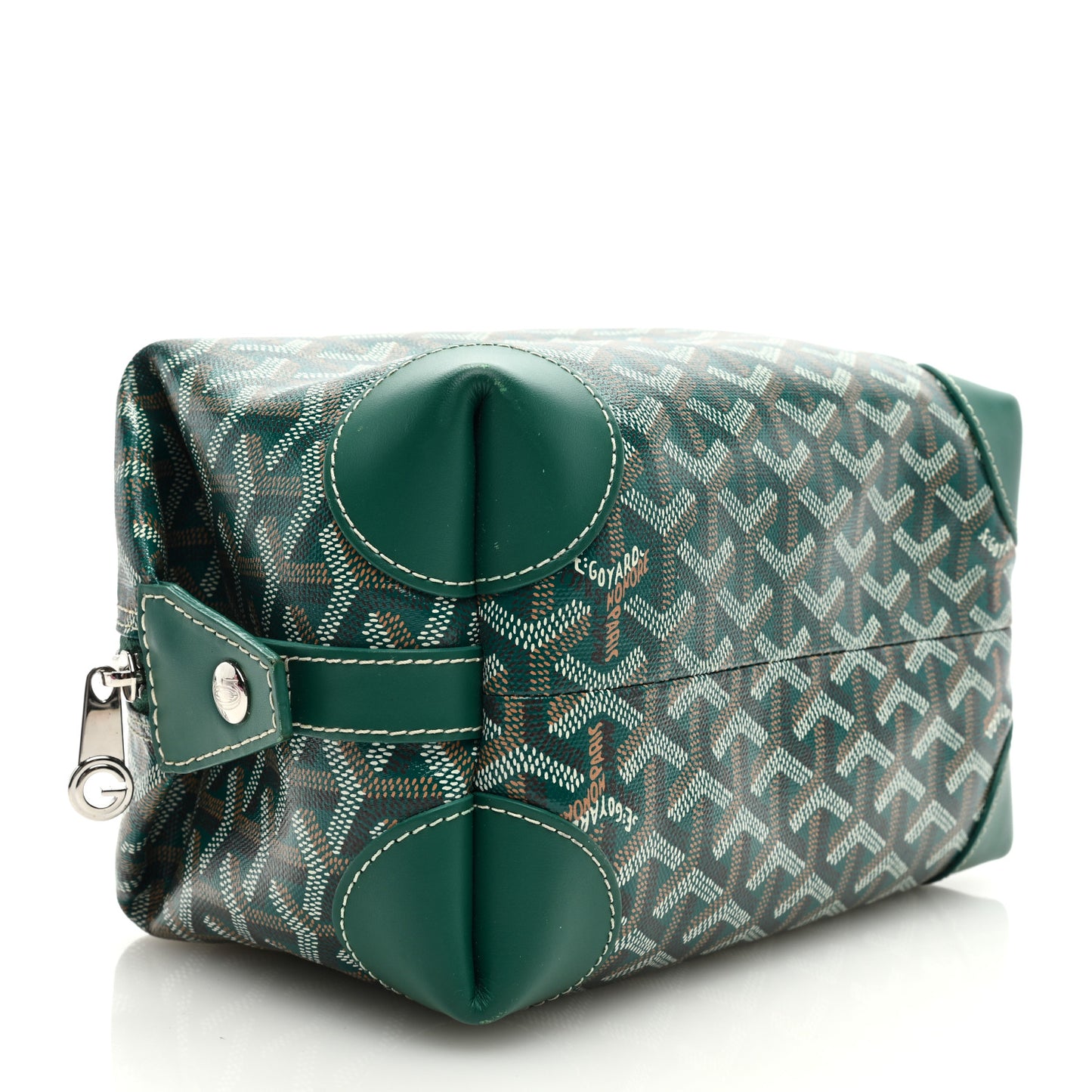 Goyardine Boeing 25 Trousse de Toilette Green