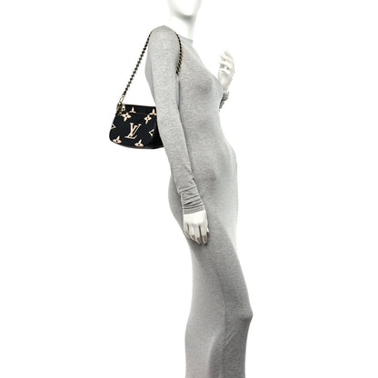Louis Vuitton Empreinte Monogram Giant Multi Pochette Accessories Black Beige 2 of 11