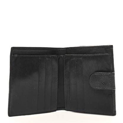 Chanel Caviar Timeless CC Compact French Wallet Black 5 of 10