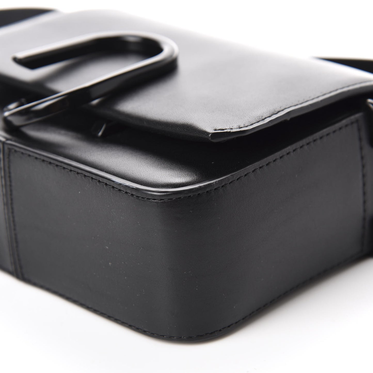 3.1 Calfskin Mini Alix Crossbody Bag Black