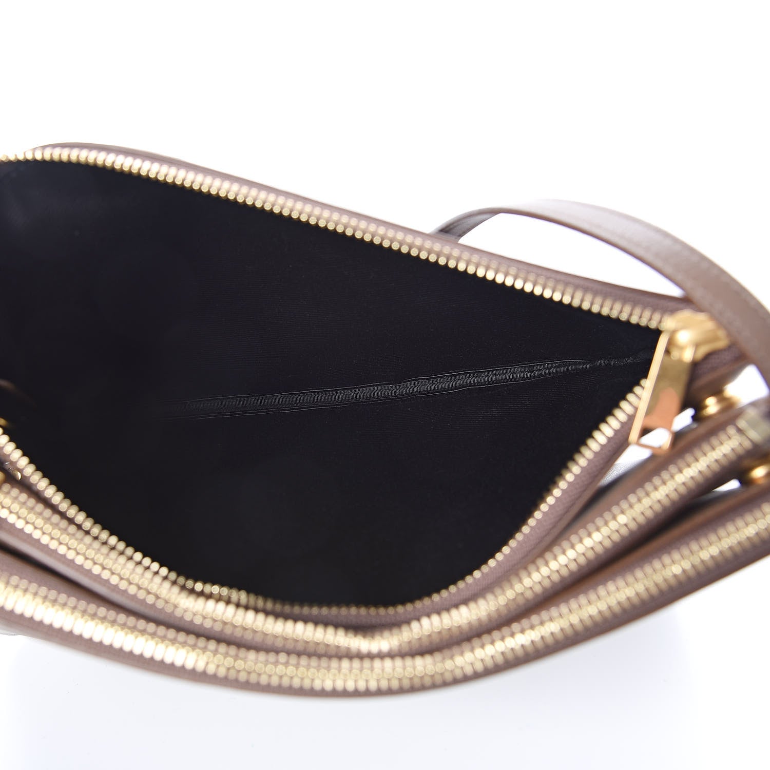Celine Lambskin Large Trio Crossbody Bag Camel 5 of 11