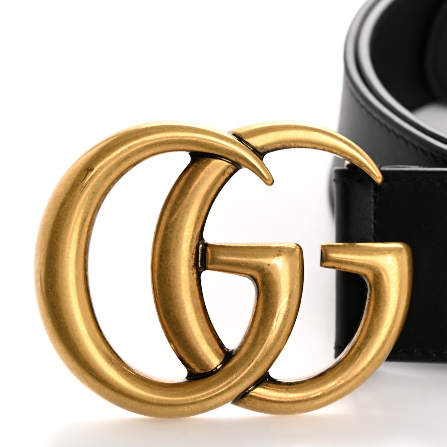 Calfskin Double G 40mm Belt 80 32 Black