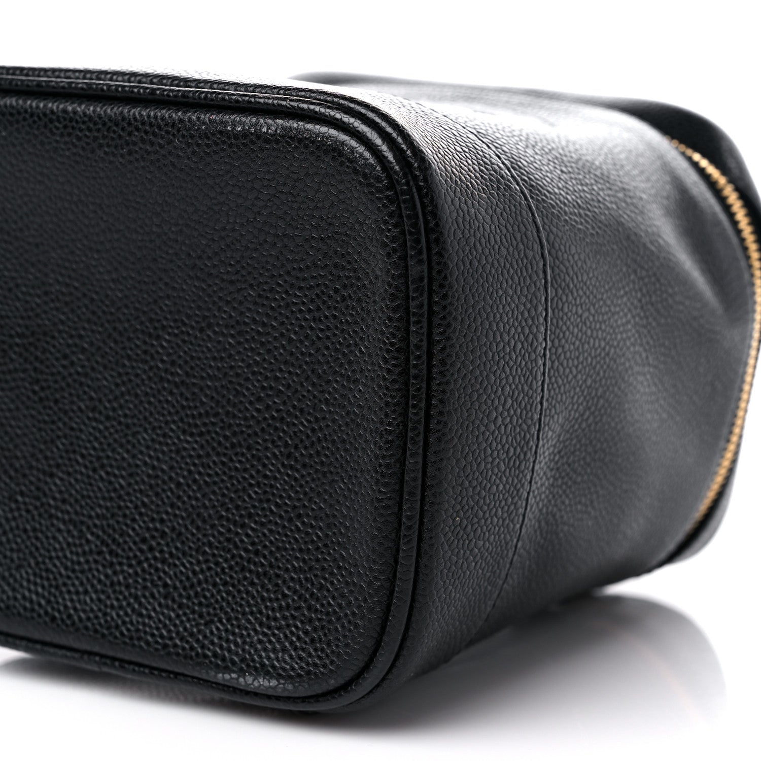 Chanel Caviar Vanity Cosmetic Case Black 9 of 10