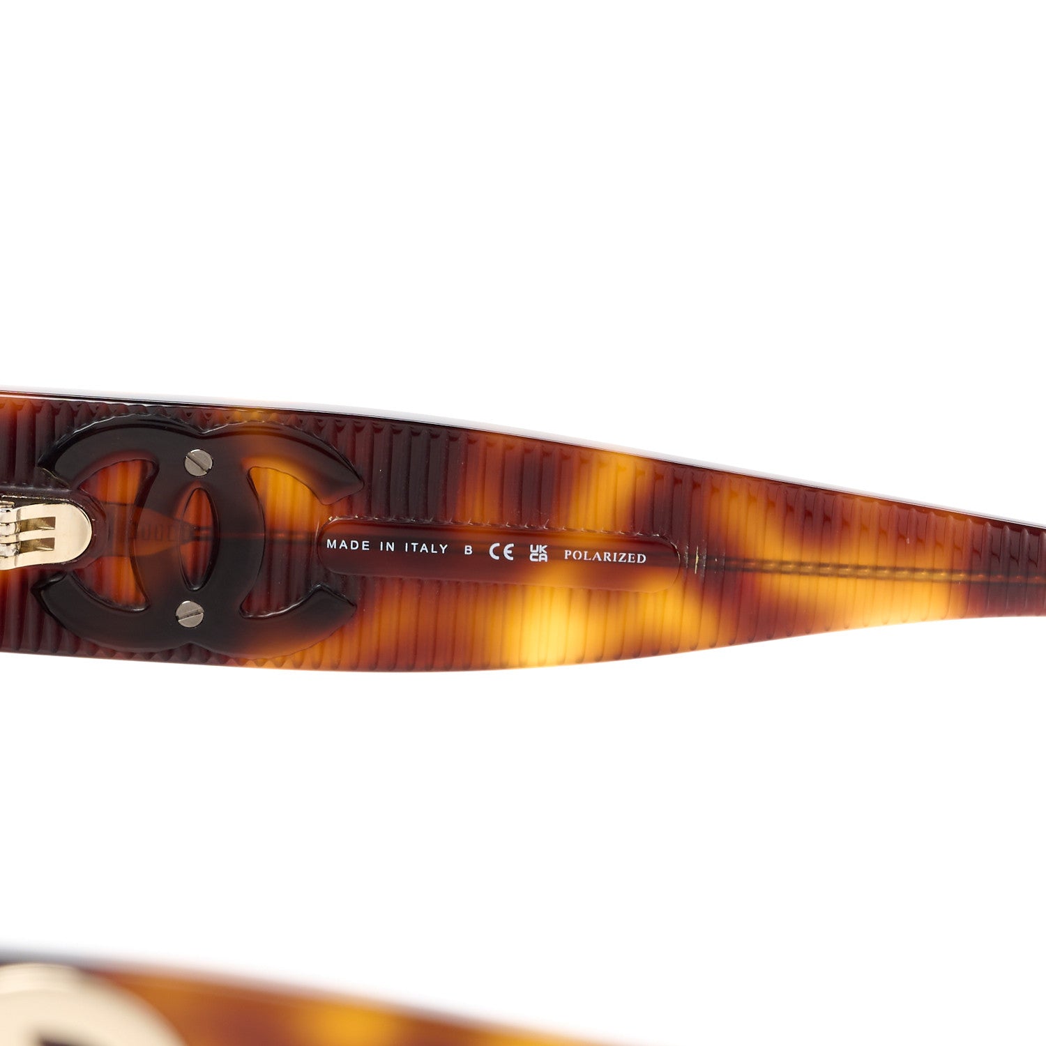 Chanel Square Polarized CC Sunglasses 5494 Tortoise Brown 6 of 8