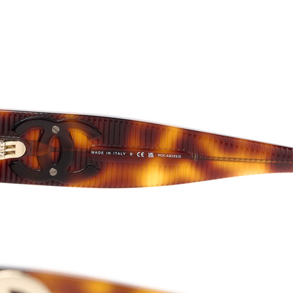 Chanel Square Polarized CC Sunglasses 5494 Tortoise Brown 6 of 8