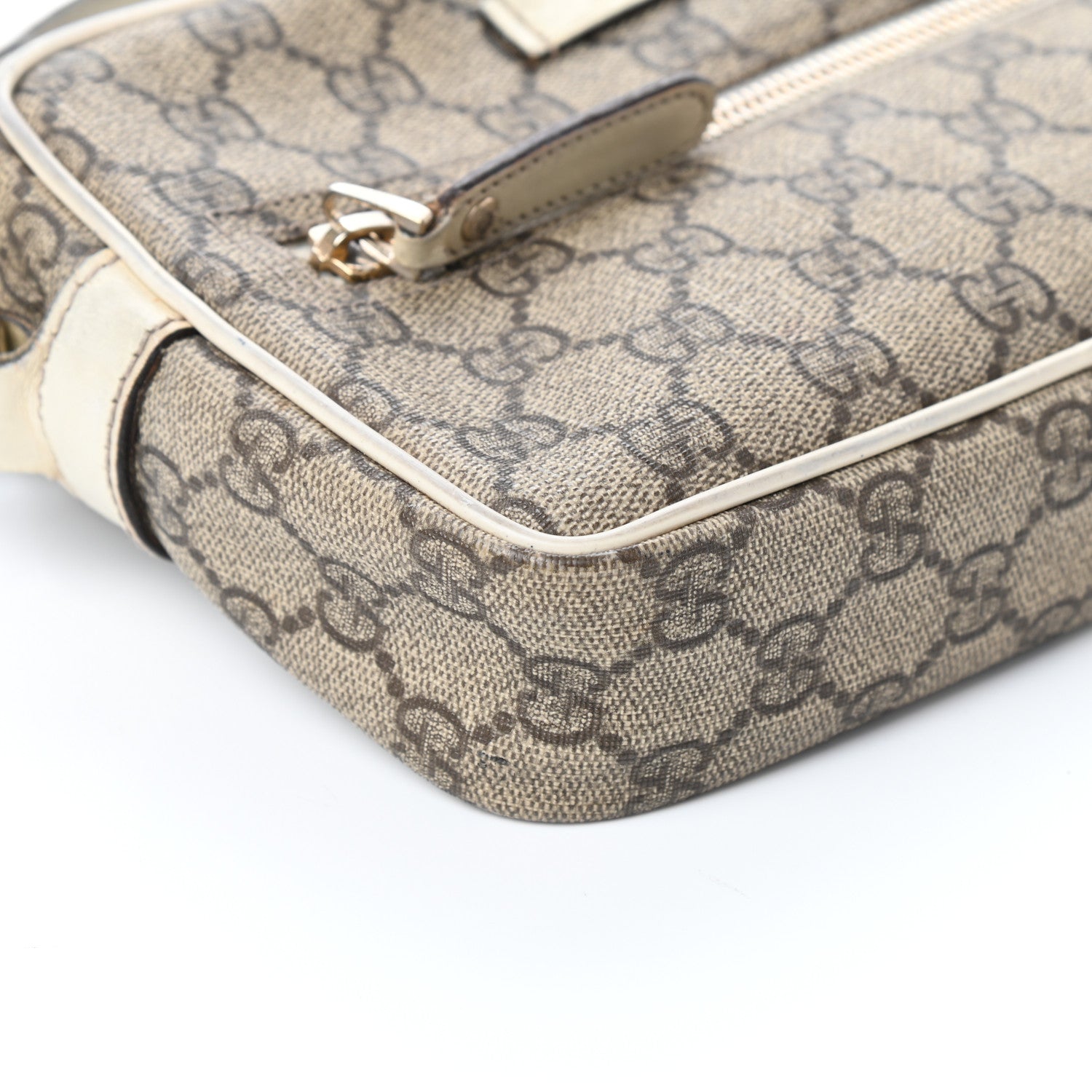 Gucci GG Plus Monogram Small Shoulder Bag Off White 8 of 9