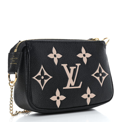 Louis Vuitton Empreinte Monogram Giant Mini Pochette Accessories Black 3 of 7