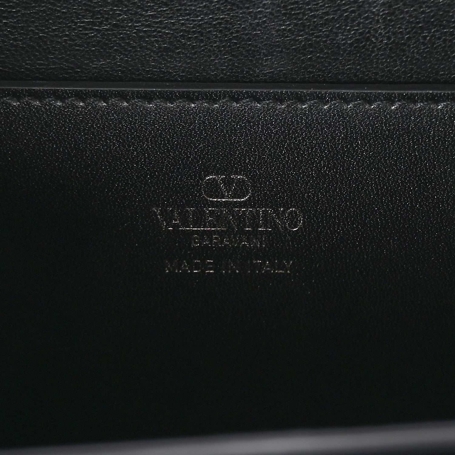 Valentino Garavani Smooth Calfskin Enamel Tonal Rockstud23 Shoulder Bag Black 6 of 9
