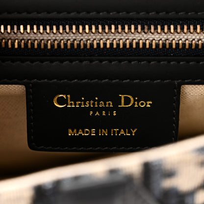 Christian Dior Oblique Saddle Bag With Strap Blue 6 of 11