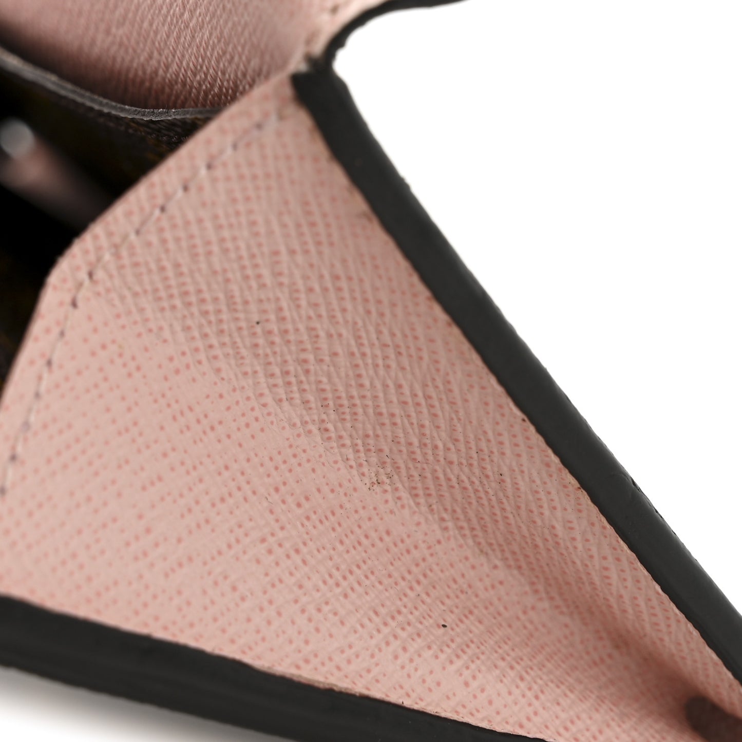 Monogram Emilie Wallet Rose Ballerine