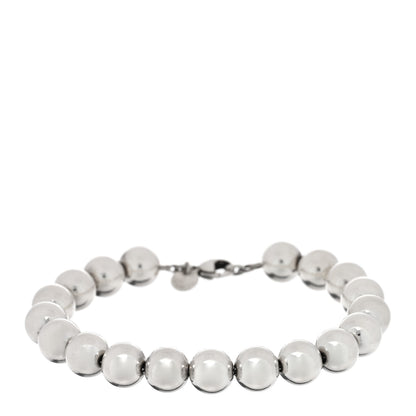 Tiffany Sterling Silver 10mm HardWear Ball Bracelet 1 of 4