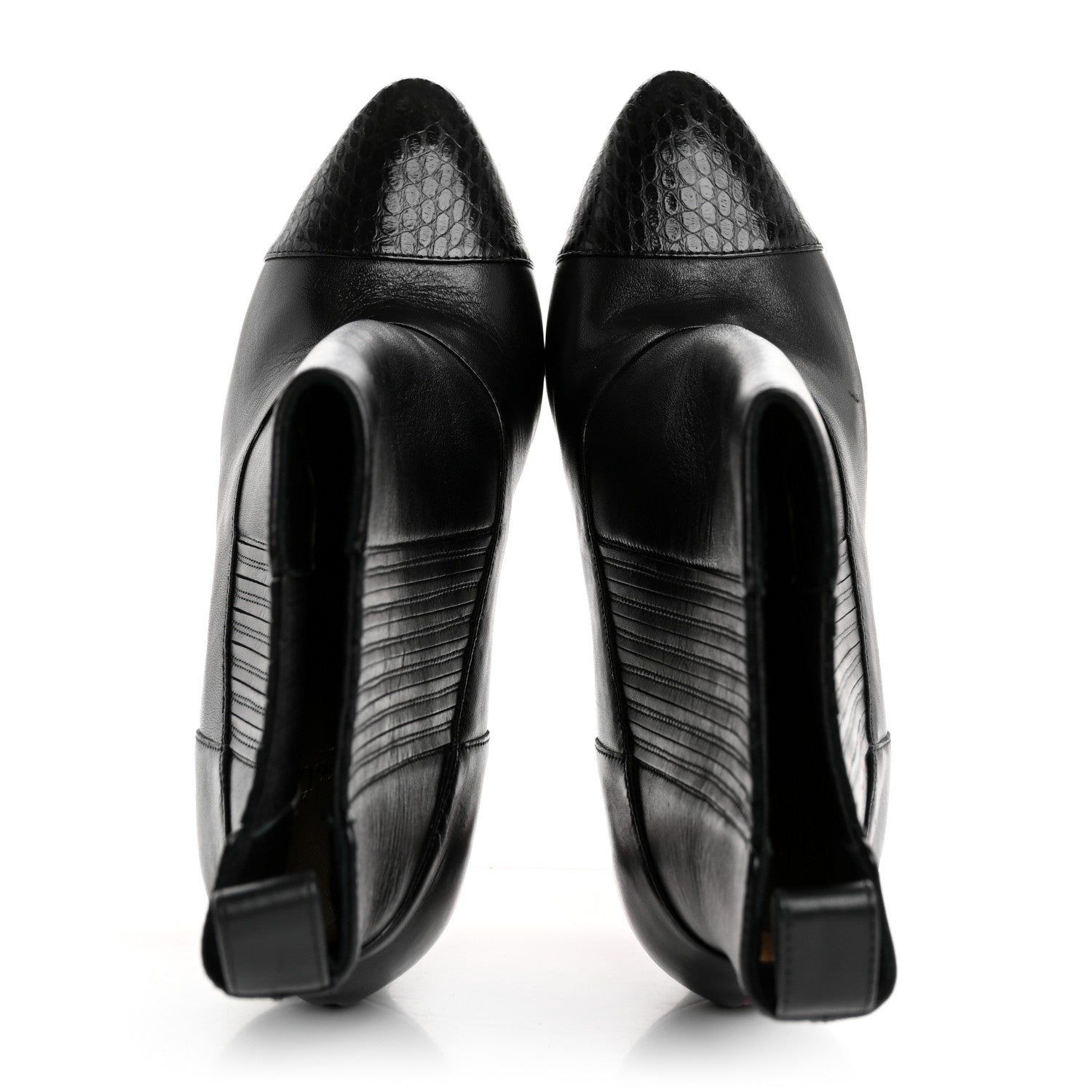 Christian Louboutin Calfskin Shine Me In The 90s 85 Ankle Boots 36 Black 2 of 13