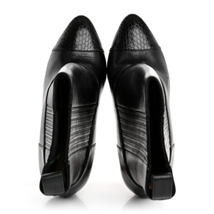 Christian Louboutin Calfskin Shine Me In The 90s 85 Ankle Boots 36 Black 2 of 13