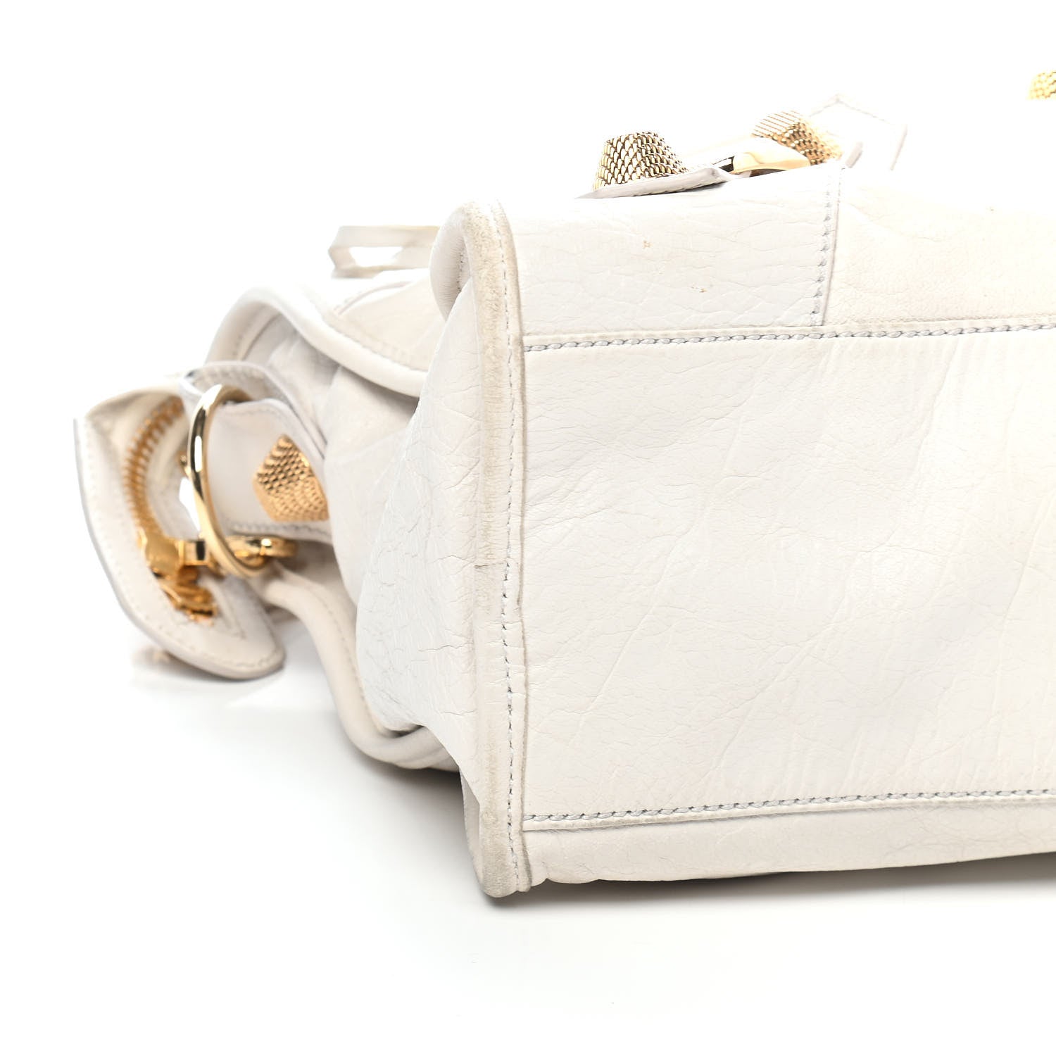 Balenciaga Agneau Giant 21 Gold Hardware City White Light 8 of 9