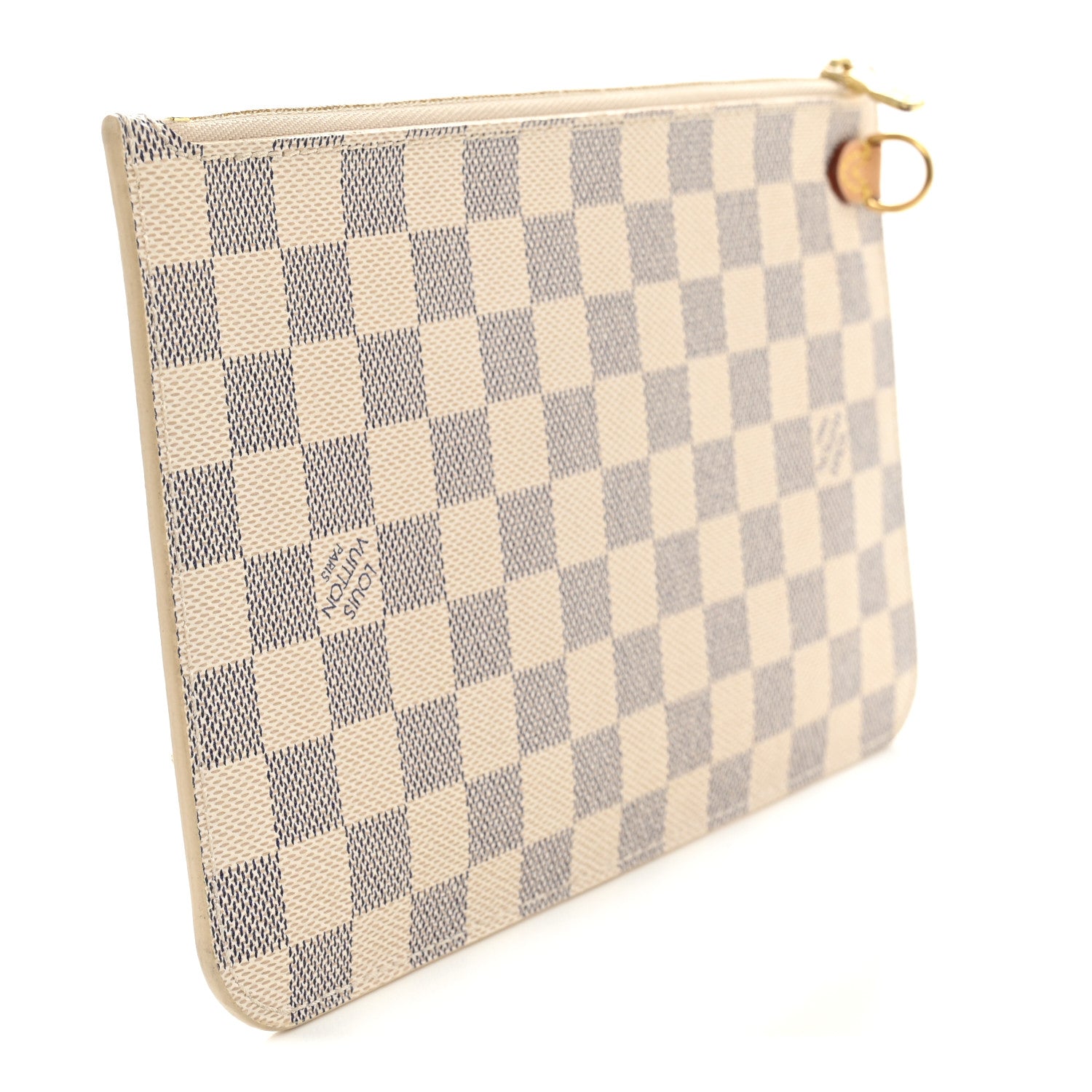 Louis Vuitton Damier Azur Neverfull MM GM Pochette 3 of 7