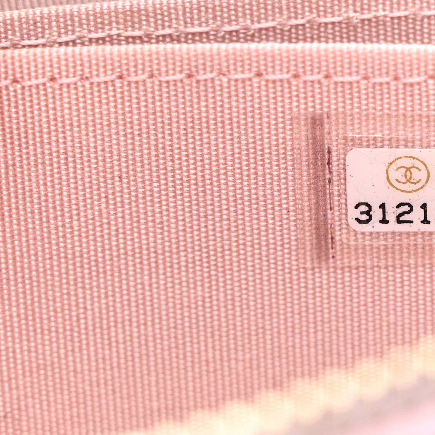 Chanel Lambskin Quilted Chanel 19 Zip Around Coin Purse Wallet Light Pink 7 of 9