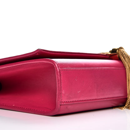 Saint Laurent Smooth Calfskin Medium Classic Monogram Kate Tassel Satchel Fuchsia 9 of 12