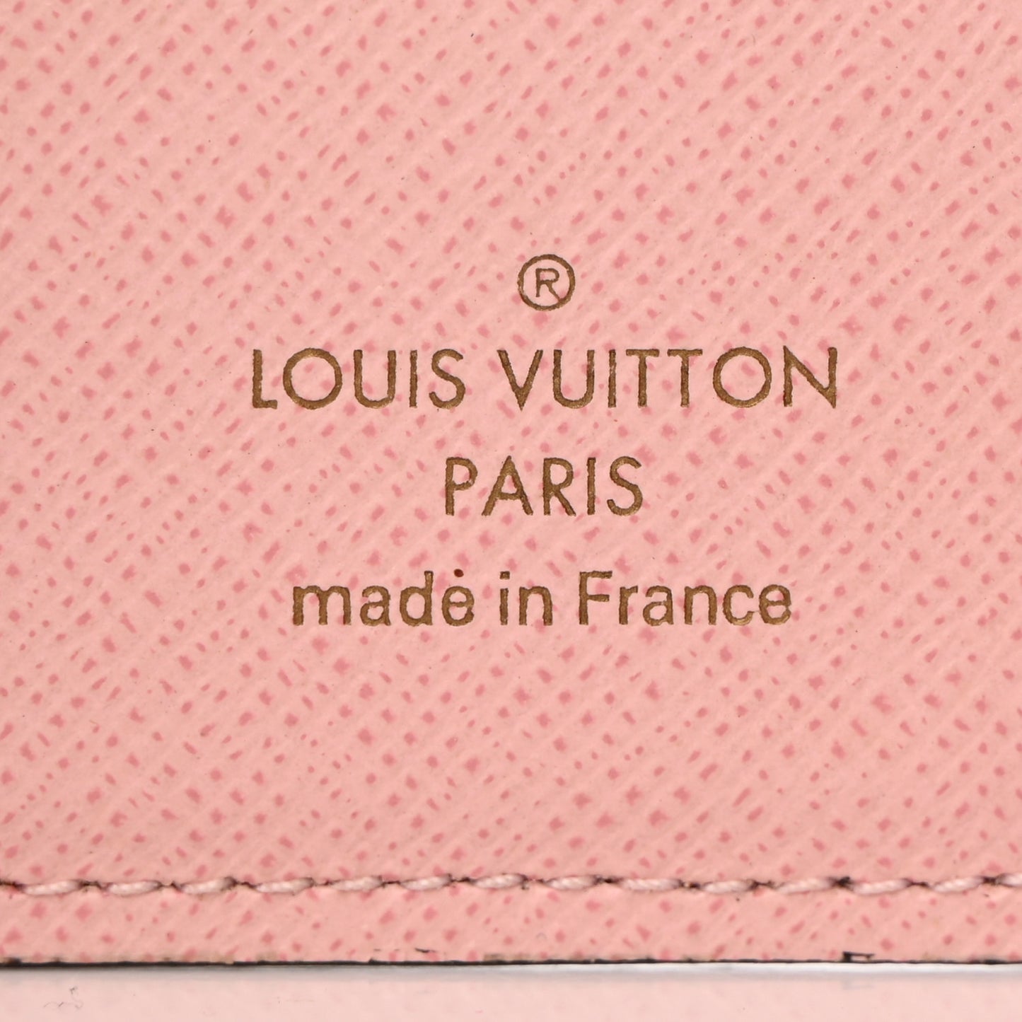 Monogram Zoe Wallet Rose Ballerine