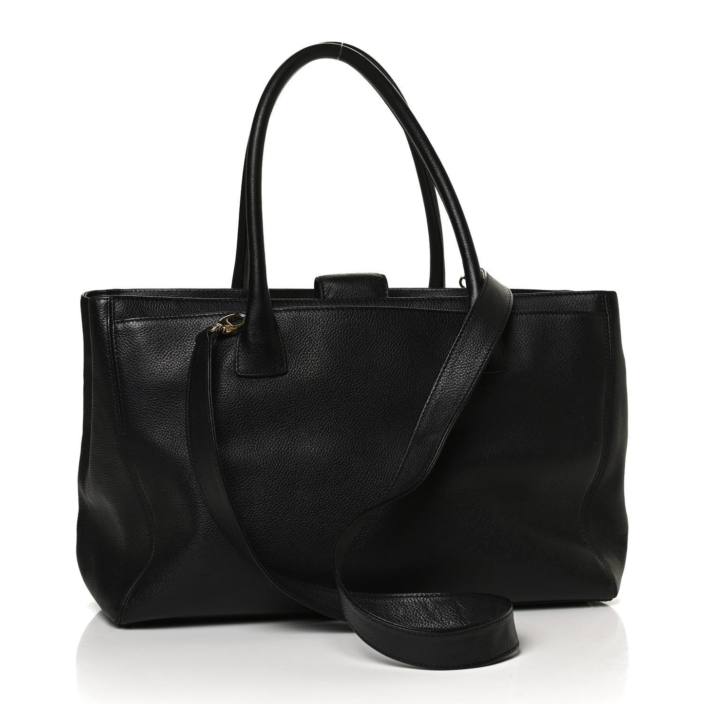 Caviar Cerf Executive Shopper Tote Black