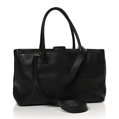 Chanel Caviar Cerf Executive Shopper Tote Black 3 of 11