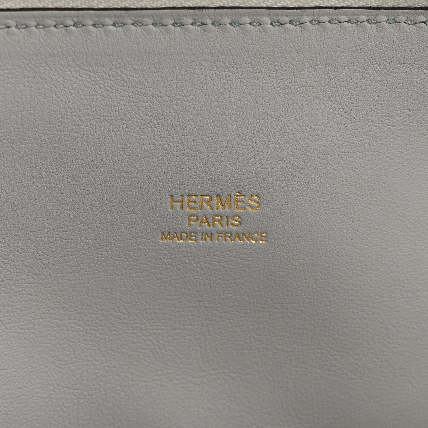 Hermes Taurillon Clemence Bolide 31 Bleu Pale 6 of 13