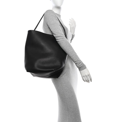 The Row Grained Calfskin Large N/S Park Tote Black 2 of 10