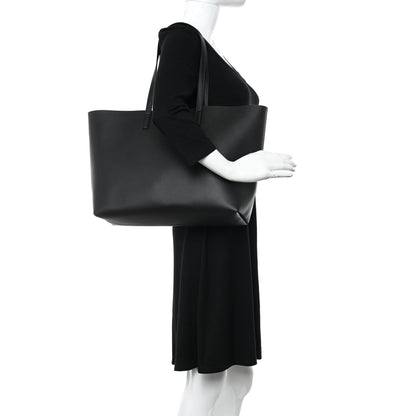 Saint Laurent Calfskin Large Shopping Tote Black 2 of 11