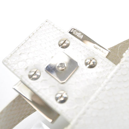 Fendi Sequin Paillettes Snakeskin Baguette 8 of 10
