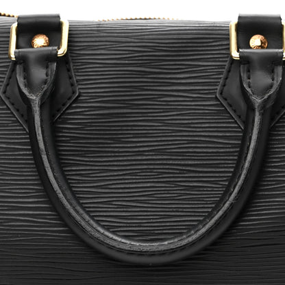 Louis Vuitton Epi Speedy 25 Black 10 of 10