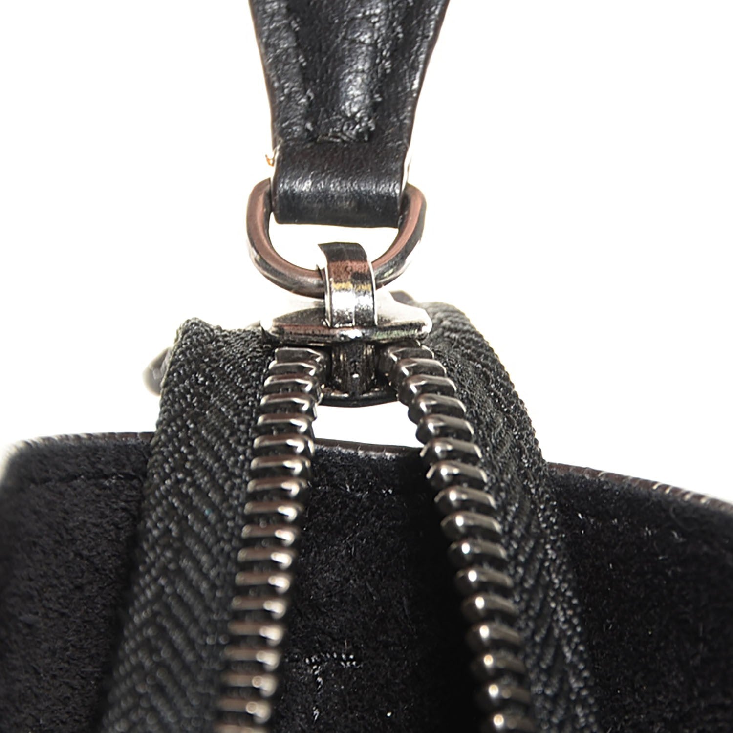 Celine Drummed Calfskin Nano Luggage Black 9 of 9