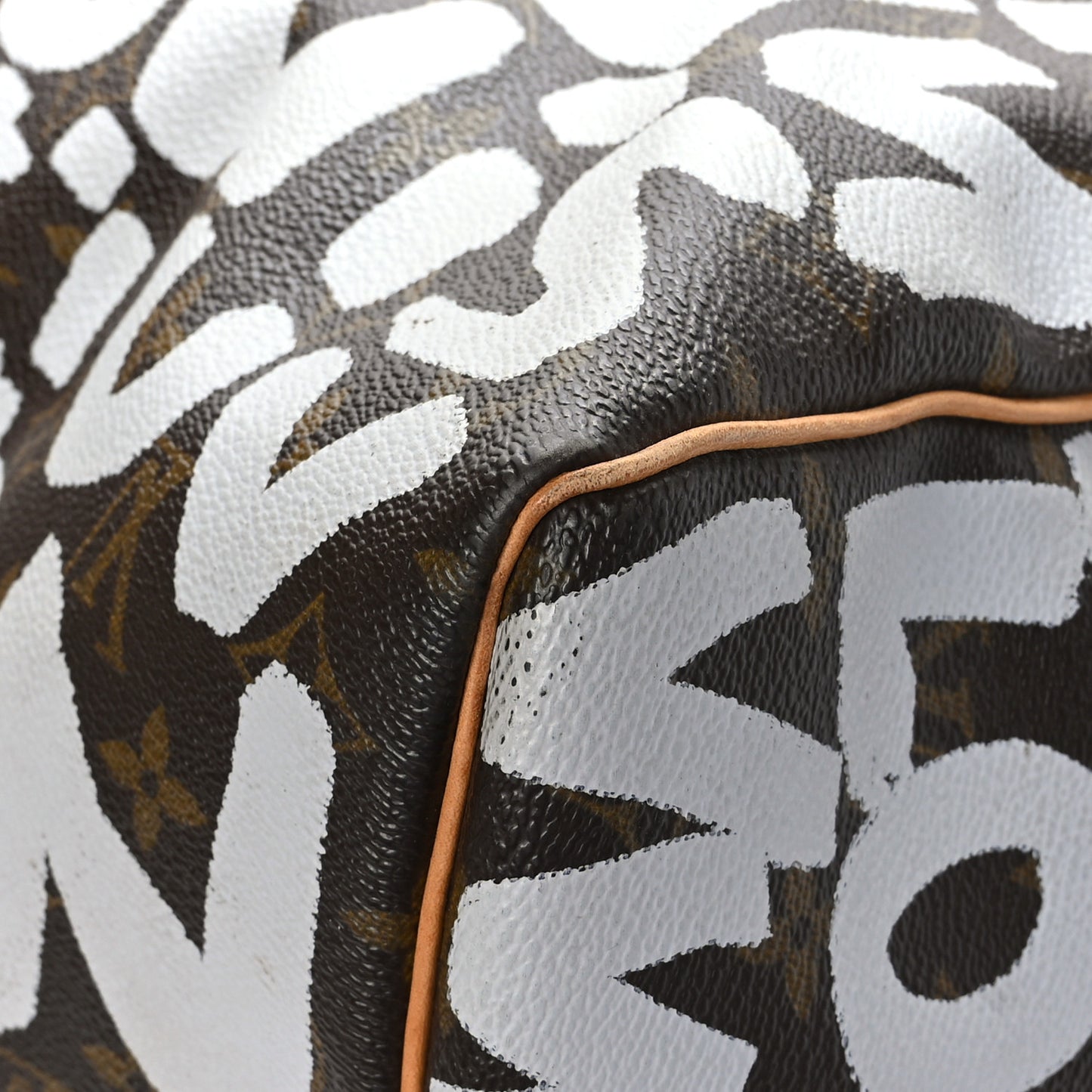 Monogram Graffiti Keepall 50 Silver