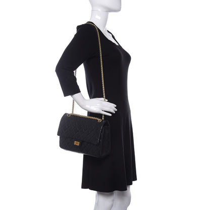 Chanel Aged Calfskin Quilted 2.55 Reissue 226 Flap Black 2 of 15