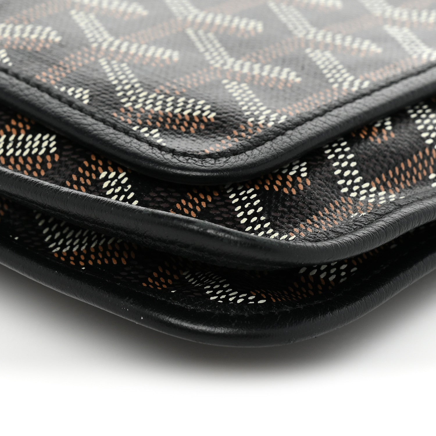Goyard Goyardine Plumet Wallet Clutch Black 9 of 12