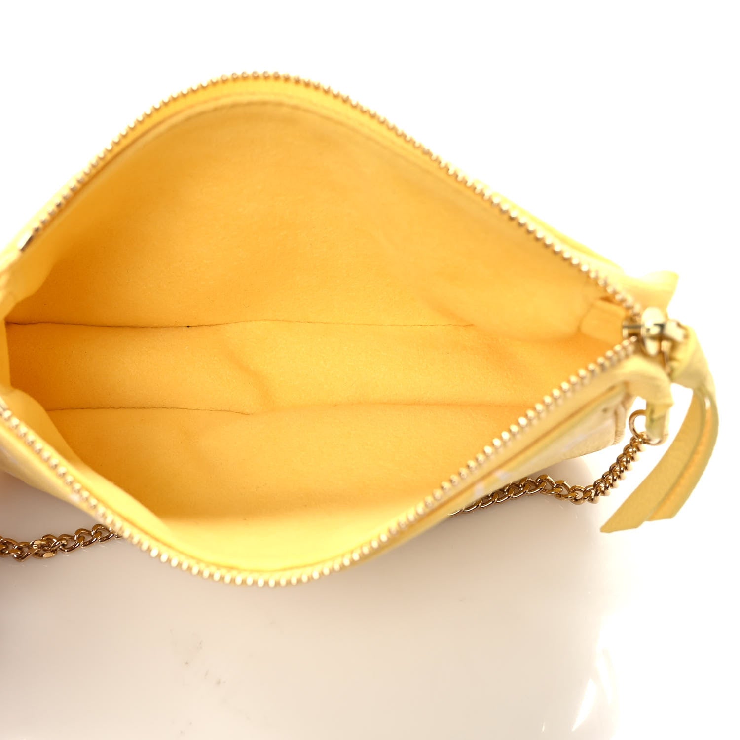 Louis Vuitton Empreinte Monogram Mini Pochette Accessories Lemon Curd Yellow 5 of 6
