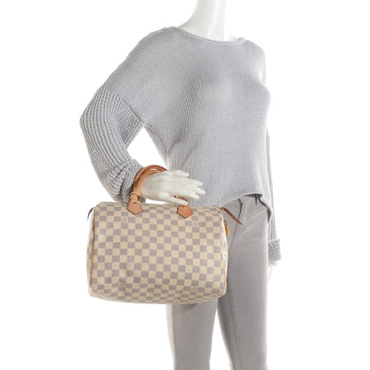 Louis Vuitton Damier Azur Speedy 30 2 of 7