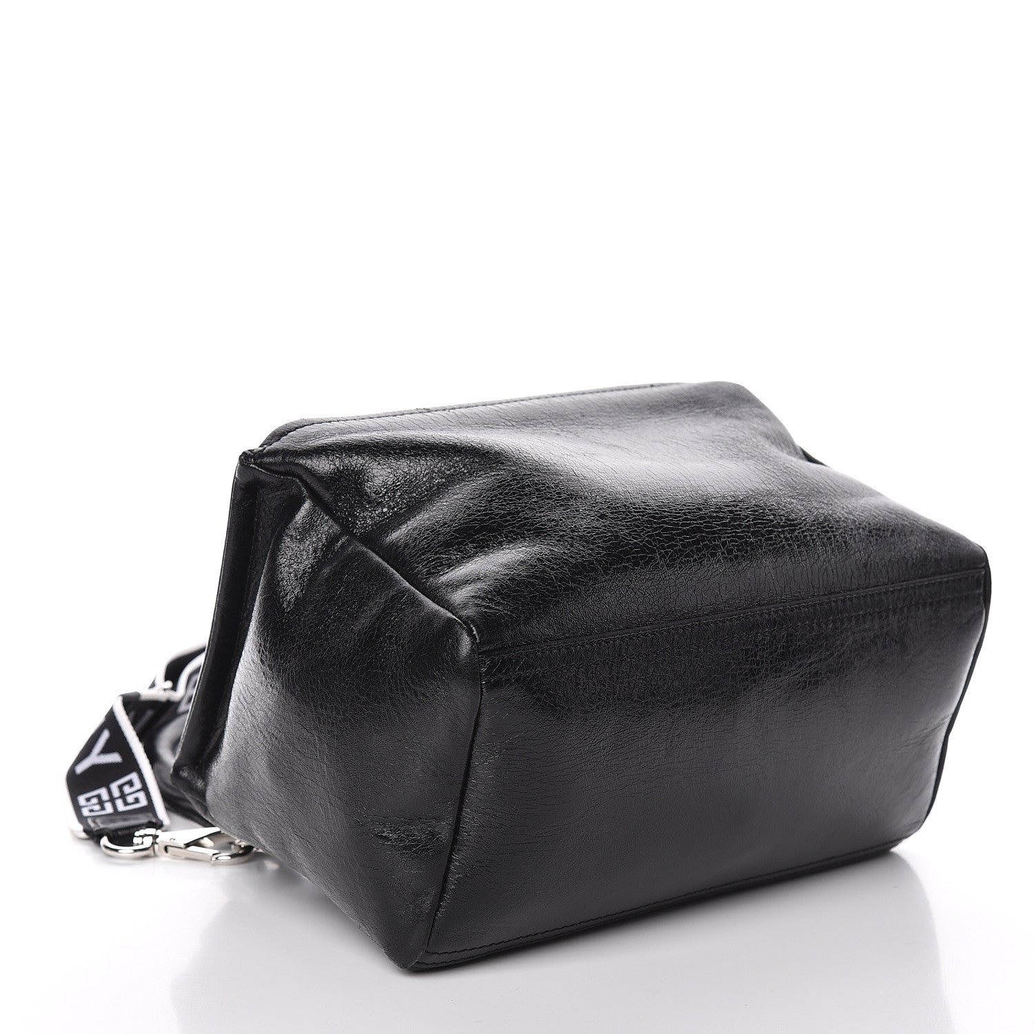 Givenchy Crackled Patent 4G Small Pandora Black 4 of 16