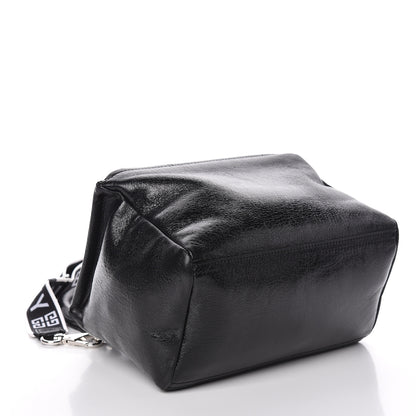 Givenchy Crackled Patent 4G Small Pandora Black 4 of 16