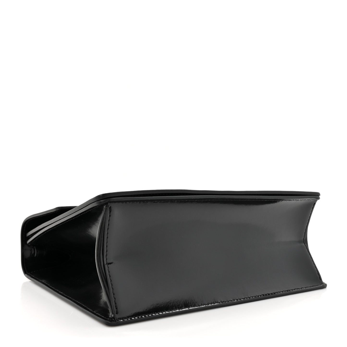 Calfskin Jitney 2.8 Not For Sale Top Handle Bag Black White