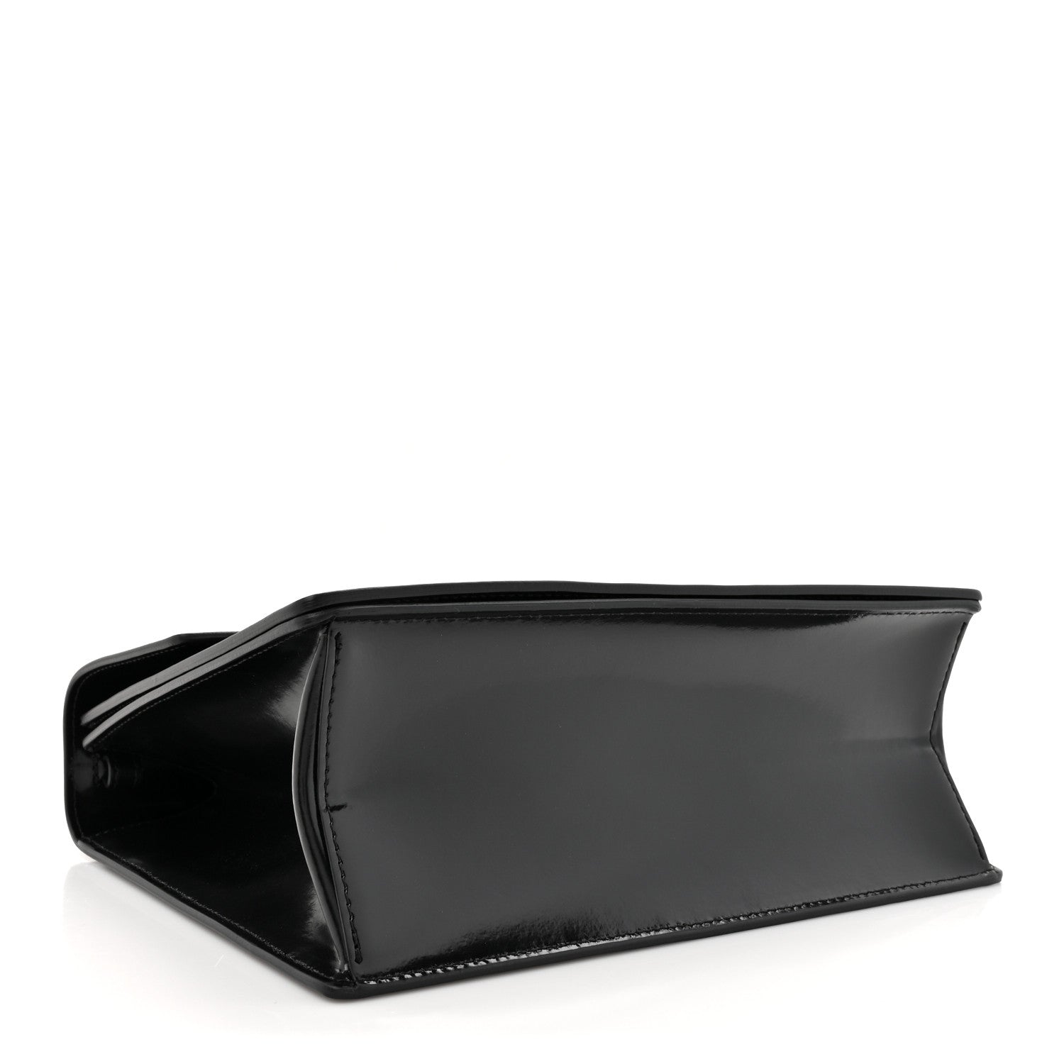 Off-White Calfskin Jitney 2.8 Not For Sale Top Handle Bag Black White 4 of 10
