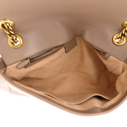 Gucci Calfskin Matelasse Medium GG Marmont Shoulder Bag Porcelain Rose 5 of 14